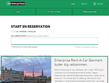 Tablet Screenshot of enterprise.dk