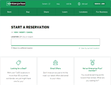 Tablet Screenshot of enterprise.com