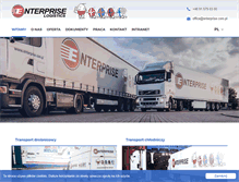 Tablet Screenshot of enterprise.com.pl